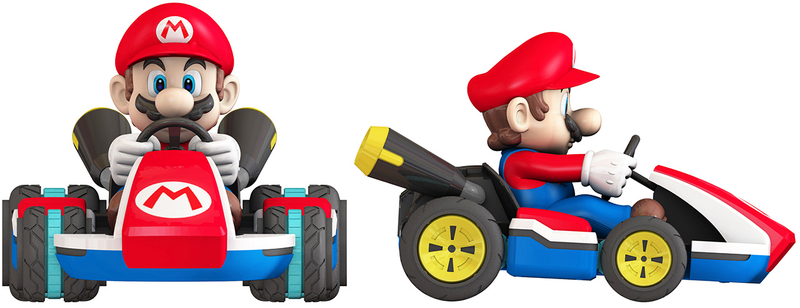 Illustration for article titled An RC Mario Kart With Wheels That Actually Convert To Hover Mode